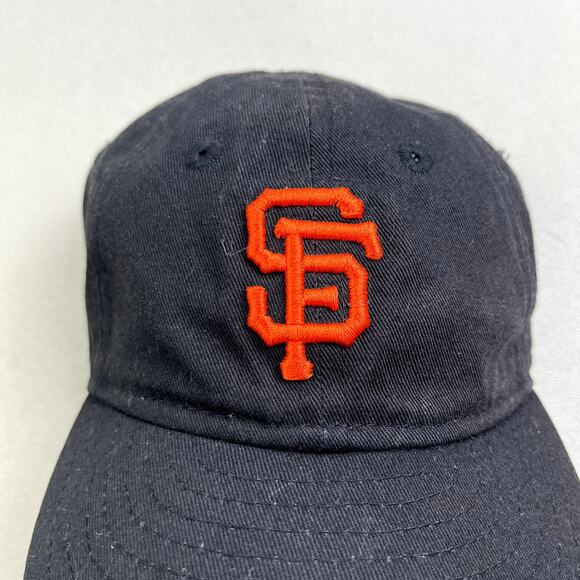 San Francisco Giants Hat Cap Strapback Infant Baby Black New Era MLB Adjustable - Picture 3 of 9